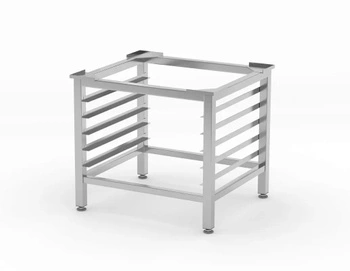 Podstavec pod pec, 71x64x62 cm, nerezová ocel, 5 táců | HENDI 220894