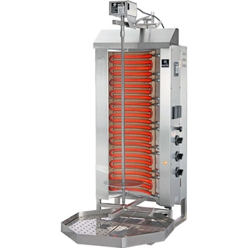 Gyros (kebab) elektrický, 50 kg, 9 kW, 6 topných zón | POTIS E-3