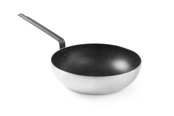 Hliníková pánev s nepřilnavým povrchem 32 cm WOK | HENDI 627747