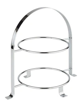 Stojan na servírování na 2 talíře, nerezová ocel, 33x23,5x30 cm | APS 33214