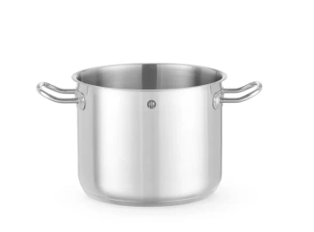 Vysoký hrnec z nerezové oceli bez poklice, Kitchen Line, objem 5 l, průměr 20 cm, výška 16 cm | HENDI 837764