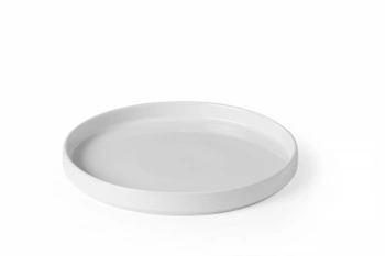 Talíř s vysokým okrajem Oslo, bílý - průměr 24 cm HENDI 768747