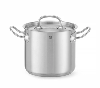 Nerezový vysoký hrnec - objem 2,8 l Kitchen Line | HENDI 837108