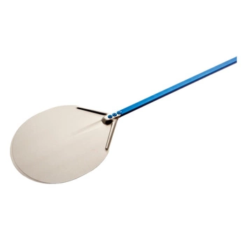 Kulatá lopata na pizzu z eloxovaného hliníku s rukojetí o délce 120 cm | GI.METAL A-50/120