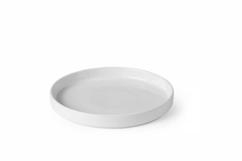 Talíř s vysokým okrajem Oslo, bílý - průměr 20 cm | HENDI 768730