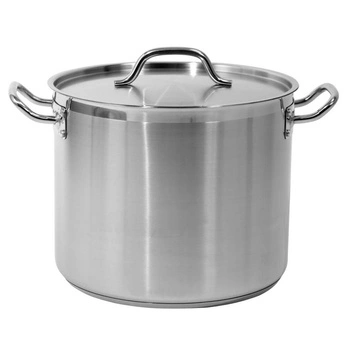 Nerezový vysoký hrnec - objem 20,9l s poklicí | YATO YG-00005