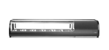 Chladicí vitrína na sushi, 6 GN 1/3, 0–12°C, 152,9x42,6x29,6 cm, 0,19 kW | ARKTIC 274088