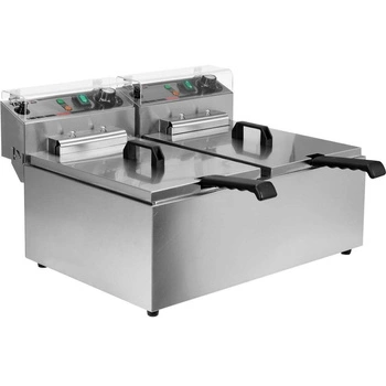 Elektrická fritéza 2-komorová 2x11,5 l | YATO YG-04624