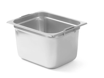 GN 1/2 hrnec 20 cm hluboký s výsuvnými držadly PROFI LINE | HENDI 803400