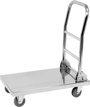 Skládací plošinový vozík z nerezové oceli | YATO YG-09080