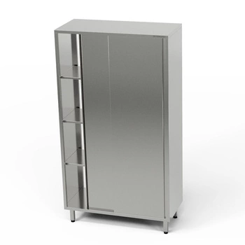 Nerezová průchozí skříňka 100x60x200 cm | FORGAST