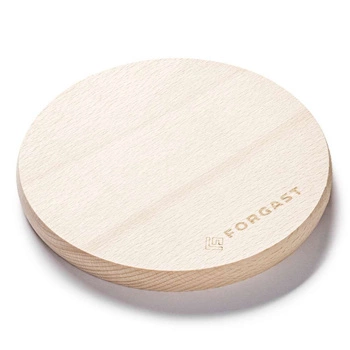 Kulaté hladké dřevěné prkénko 16 cm | FORGAST FG12641