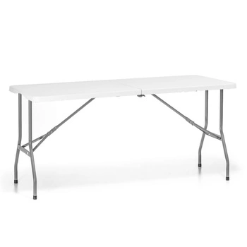 Skládací cateringový stůl, 153,5x70x74 cm, nosnost do 150 kg | FORGAST FG03803