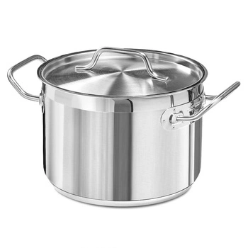 Střední hrnec z nerezové oceli s poklicí, 4,4 l, průměr 20 cm | FORGAST FG02832