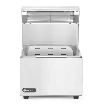 Ohřívač hranolků, GN 1/2, 220-240V/400W, 35.7x26.7x37.6 cm | HENDI 209066