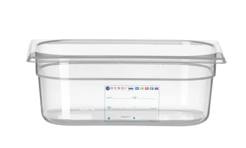Nádoba HACCP GN 1/4 hluboká 10 cm z polypropylenu | HENDI 880371