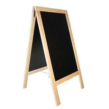 Volně stojící dřevěná tabule o rozměrech 71x134 cm | CONTACTO 7695/121