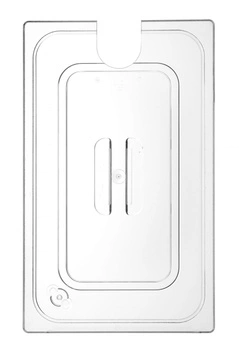 Víko z polykarbonátu pro GN 1/1 s výřezem pro sous vide HENDI 864203