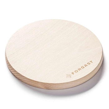 Kulaté hladké dřevěné prkénko 18 cm | FORGAST FG12642