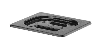 Víko GN 1/6 z černého polykarbonátu | HENDI 862957