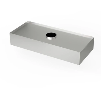 Nerezový centrální odsavač par 250x210 cm | FORGAST