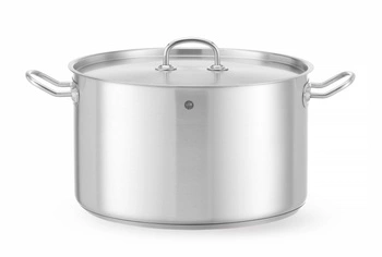 Nerezový střední hrnec - objem 15 l Kitchen Line | HENDI 836507