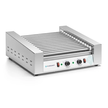 Válečkový opékač na párky, 14 válečků, 2.8 kW, 230 V | FORGAST FG09614