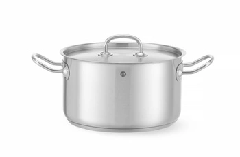 Střední nerezový hrnec - objem 5,5 l Kitchen Line | HENDI 836309
