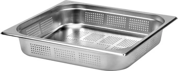 Nádoba GN 2/3 hl. 6,5 cm z nerezové oceli děrovaná | YATO YG-00360