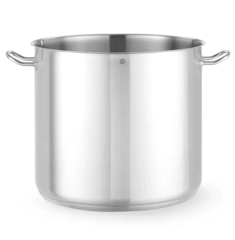Hrnec z nerezové oceli vysoký bez poklice, Kitchen Line, 45 l, průměr 40 cm, výška 36 cm | HENDI 837122