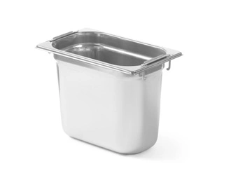 GN 1/4 hrnec 20 cm hluboký s výsuvnými držadly PROFI LINE | HENDI 803608