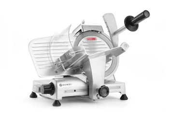 Kráječ na uzeniny Profi Line 195, tloušťka krájení 0–12 mm, nůž 19,5 cm, 230 V | HENDI 210031