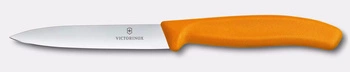 Nůž na zeleninu a ovoce Swiss Classic, hladká čepel, oranžový, délka čepele 10 cm | VICTORINOX 6.7709.C1