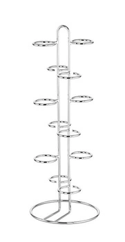 Stojan na servírování, na sklenice o průměru 6 cm, 22x22x59 cm | APS 33246