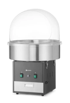 Stroj na cukrovou vatu bez krytu, černá barva, 220-240V/1130W, 52x52x(V)50,3 cm | HENDI 282816