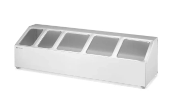 Stojan na nádoby GN 3 x 1/6 a 2 x 1/9 | HENDI 820049