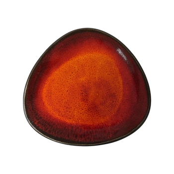 Mělký talíř Delta Cristall rubín 26 cm | KERA CERAMIKA 15.3.RUBIN