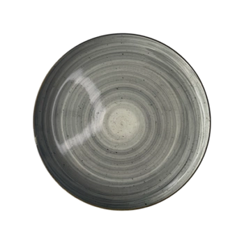 Talíř mělký Still Rustic šedý 29 cm | KERA CERAMIKA 14.1.RUSTIC ŠEDÝ