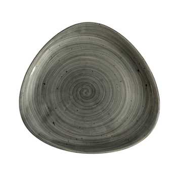 Talíř mělký Delta Rustic šedý 30 cm | KERA CERAMIKA 15.2.RUSTIC ŠEDÝ