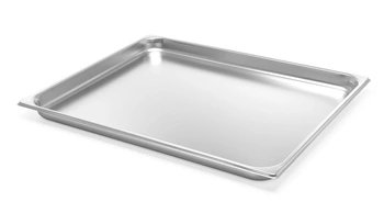 Nádoba GN 2/1 hluboká 4 cm z nerezové oceli PROFI LINE | HENDI 801147