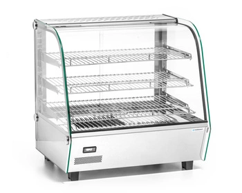 Vitrína výstavní vyhřívaná prosklená 120 l, 1.1 kW | FORGAST FG09642