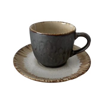 Šálek Bel 200 ml s podšálkem 15 cm Still Cristall dolomit | KERA CERAMIKA 2.3.1.DOLOMIT