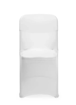 Potah na cateringovou židli, bílý, 54x44x84 cm | HENDI 816363