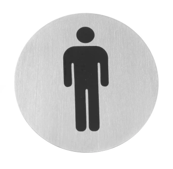 Samolepicí informační tabulka - muži | HENDI 663608