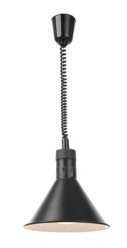Ohřívací kónická lampa na potraviny HENDI 273845