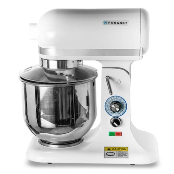 Planetární mixér na lehká těsta, 5 l, 0.3 kW, 230 V | FORGAST FG10405