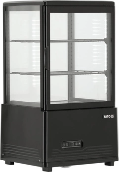 Chladicí vitrína 78 l stříbrná | YATO YG-05057