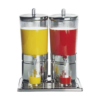 Dávkovač na džusy TOP FRESH dvojitý 2x6 l | APS 10720