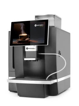 Automatický kávovar s dotykovým displejem, 19 bar, 6 l, 3000W, 39x54,4x57,8 cm | HENDI 209950