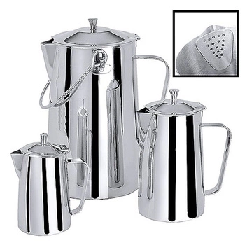 Čajová konvice s pokličkou a sítkem, nerezová ocel, 2 l | CONTACTO 3018/200